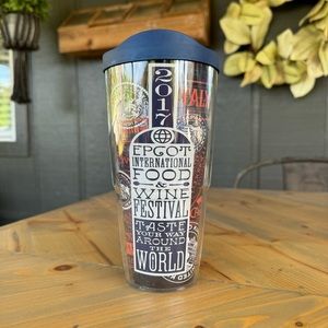 DISNEY | Epcot Passholder Food & Wine Festival 2017 Tervis Tumbler